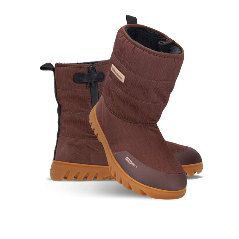 Load image into Gallery viewer, Winter Barefoot Boots Barebarics PolarStride - Copper Brown
