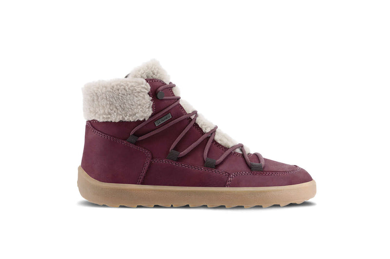 Load image into Gallery viewer, Eco-friendly Winter Barefoot Boots Be Lenka Bliss - Burgundy Red
