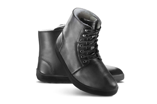 Eco-friendly Winter Barefoot Boots Be Lenka Winter 3.0 - Black