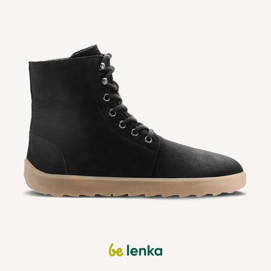 Eco-friendly Winter Barefoot Boots Be Lenka Winter 3.0 - Matt Black