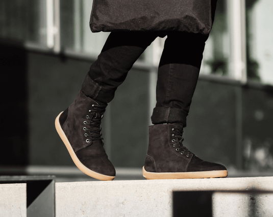 Eco-friendly Winter Barefoot Boots Be Lenka Winter 3.0 - Matt Black