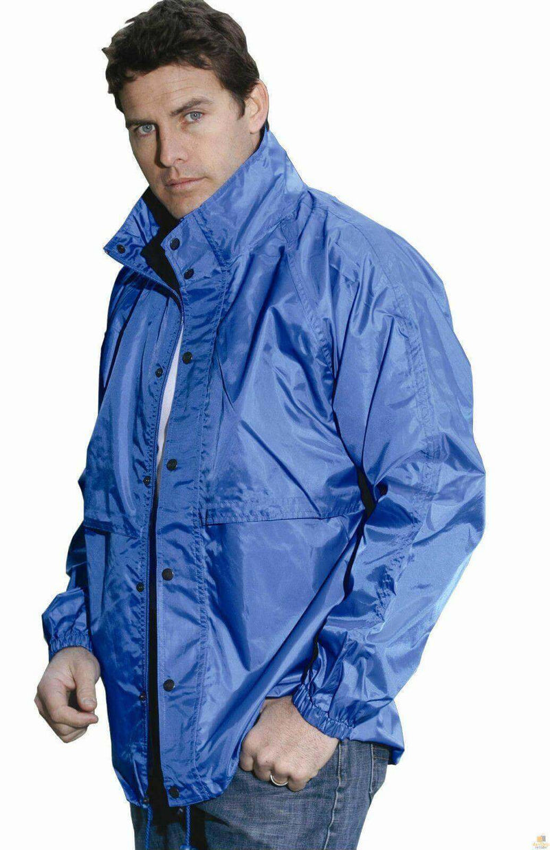 Load image into Gallery viewer, HUSKI STRATUS RAIN JACKET Waterproof Workwear Concealed Hood Windproof Packable | Adventureco

