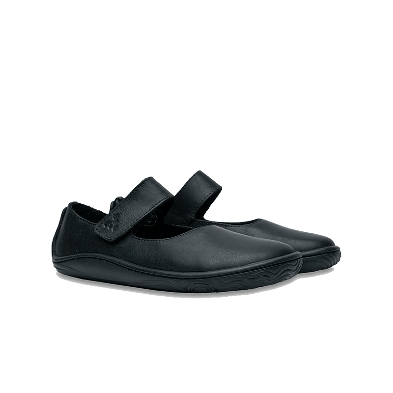 Load image into Gallery viewer, Vivobarefoot Addis Wyn Kids Obsidian | Adventureco
