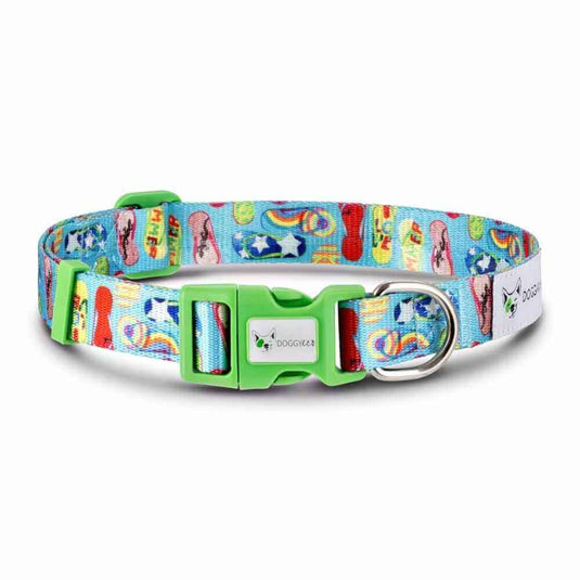 DOGGY ECO Eco Friendly Dog Collar "Bondi" Made From Recycled Plastic | Adventureco