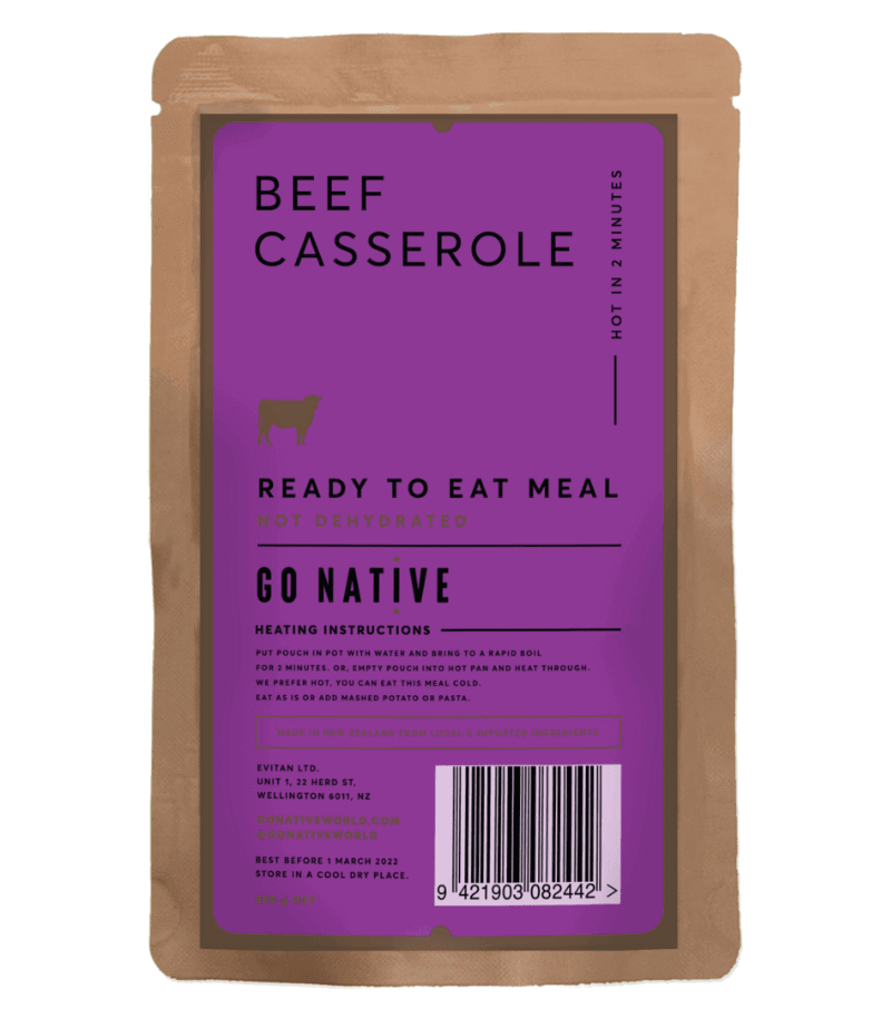 Load image into Gallery viewer, Go Native MRE Beef Casserole | Adventureco
