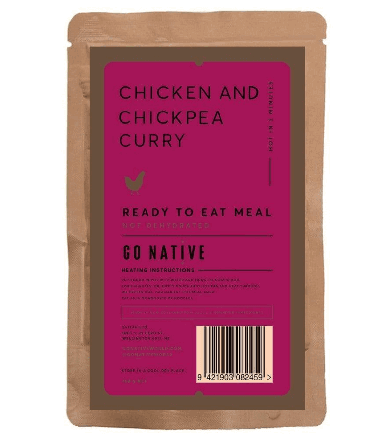 Load image into Gallery viewer, Go Native MRE Chicken and Chickpea Curry
