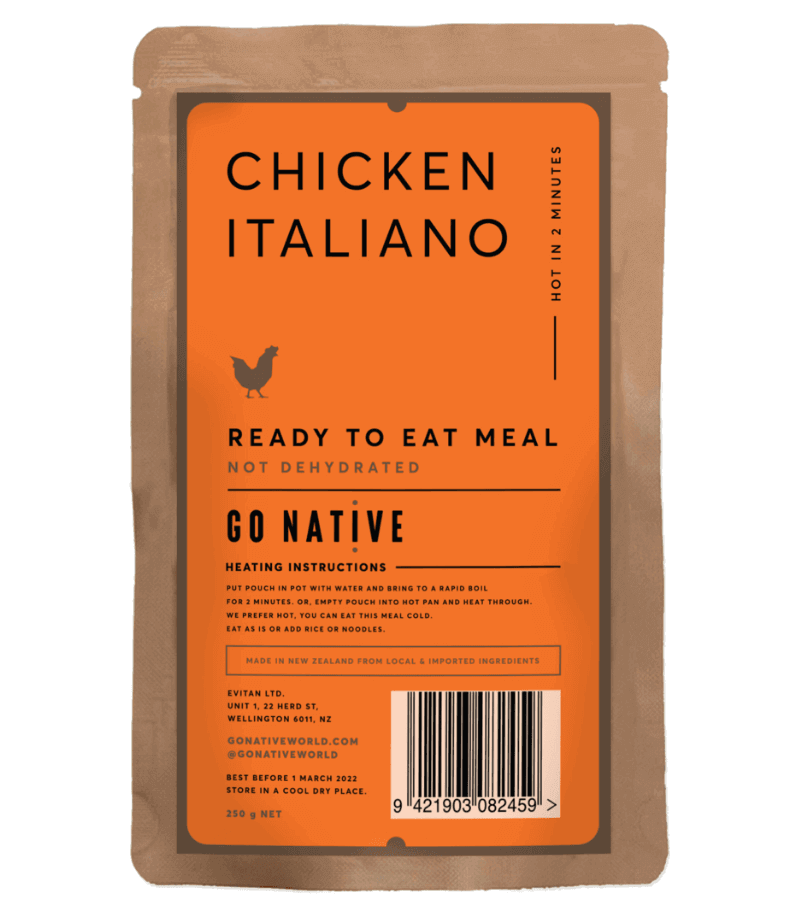 Load image into Gallery viewer, Go Native MRE Chicken Italiano | Adventureco
