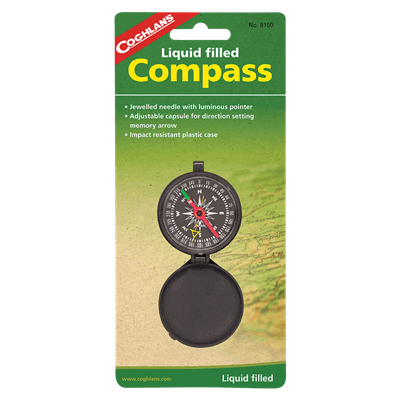 Coghlans Liquid Filled Compass | Adventureco