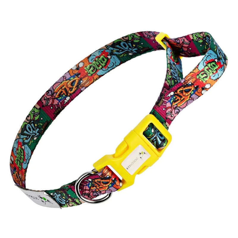 Load image into Gallery viewer, DOGGY ECO Eco Friendly Dog Collar &quot;BFF&quot; Made from Recycled Plastic | Adventureco

