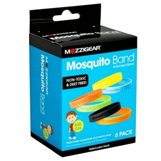 Mozzigear Value Pack Mosquito Kids Wrist Band - 6x | Adventureco