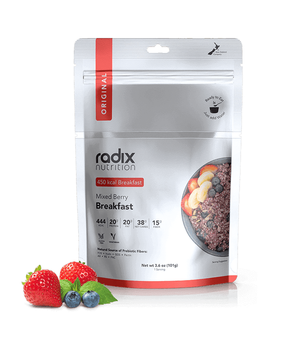Radix ORIGINAL Mixed Berry Breakfast Whey Based