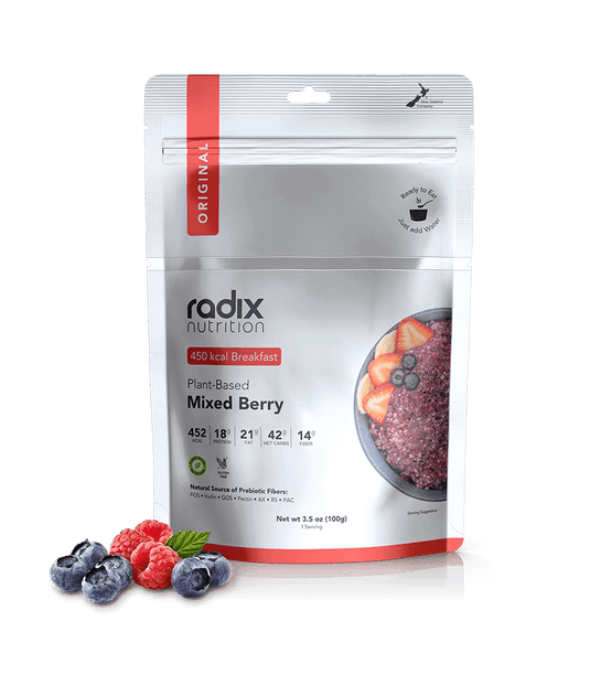 Radix ORIGINAL Plant-Based Mixed Berry Breakfast | Adventureco